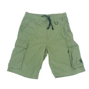 Boys Scouts Of America Cargo Shorts Adult Small Green Centennial Uniform Nylon